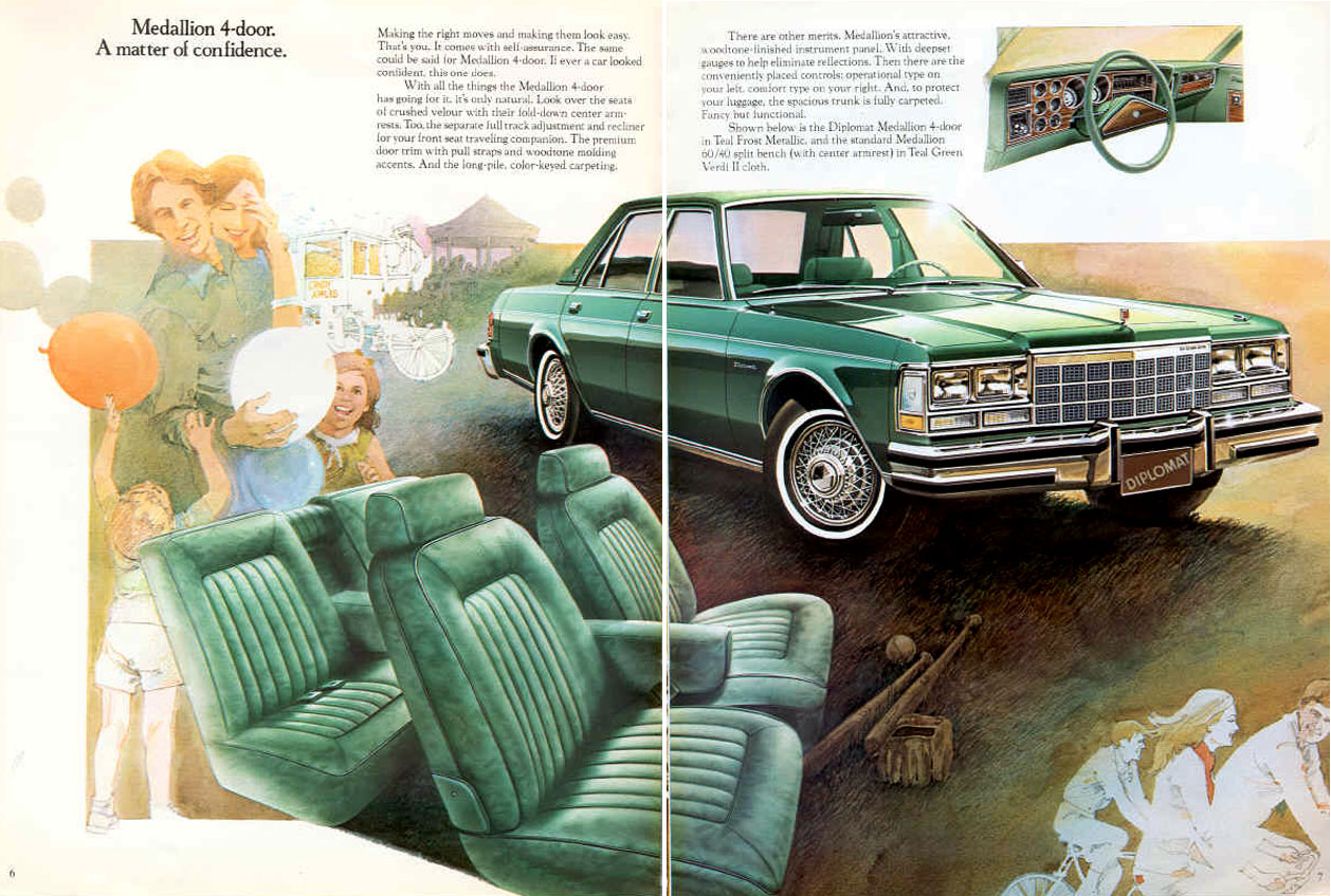 1979 Dodge Diplomat Brochure Page 5